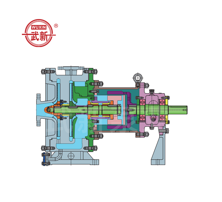 MCQH 型磁力傳動(dòng)小流量高揚(yáng)程化工流程泵